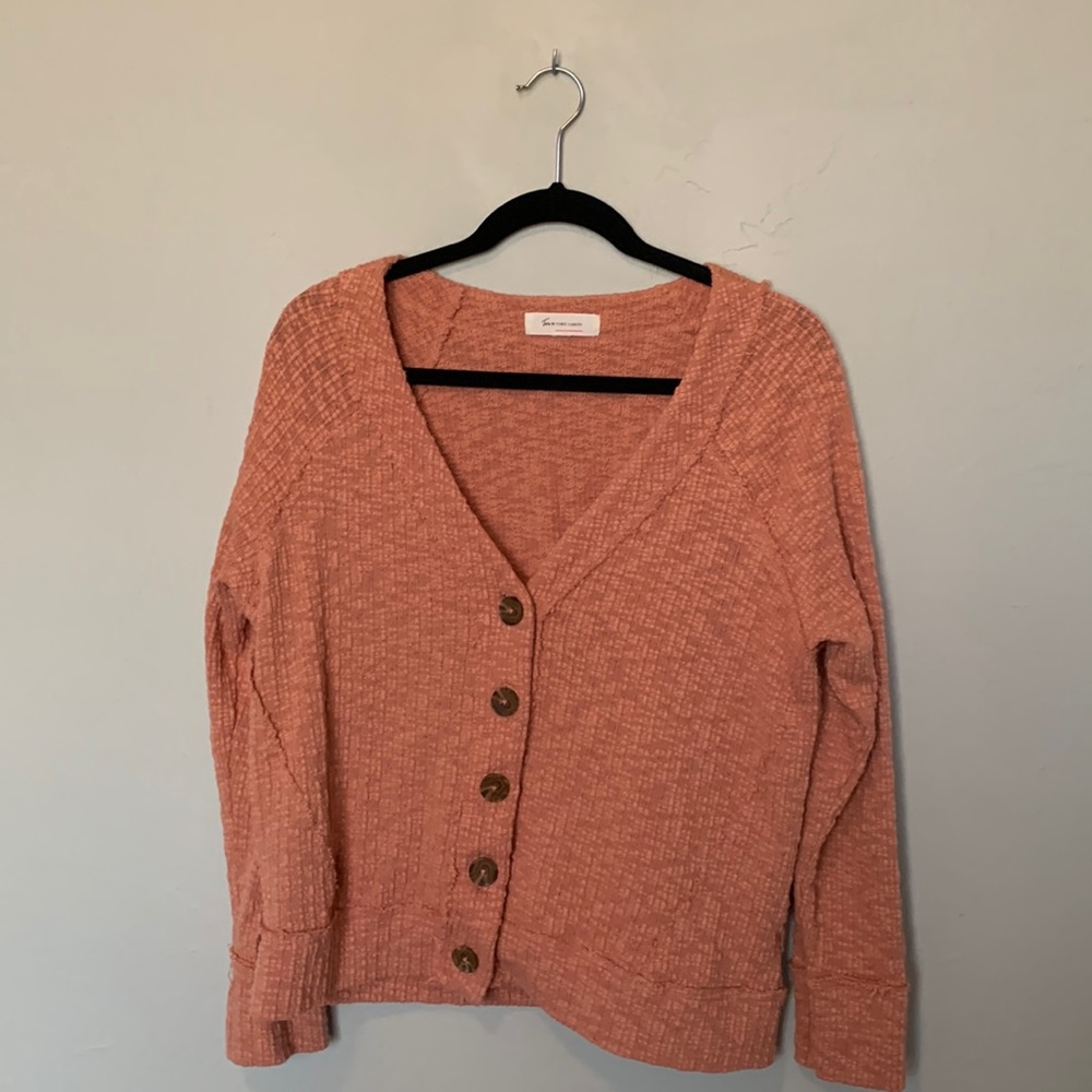 Two by Vince Camuto pink cardigan/sweater